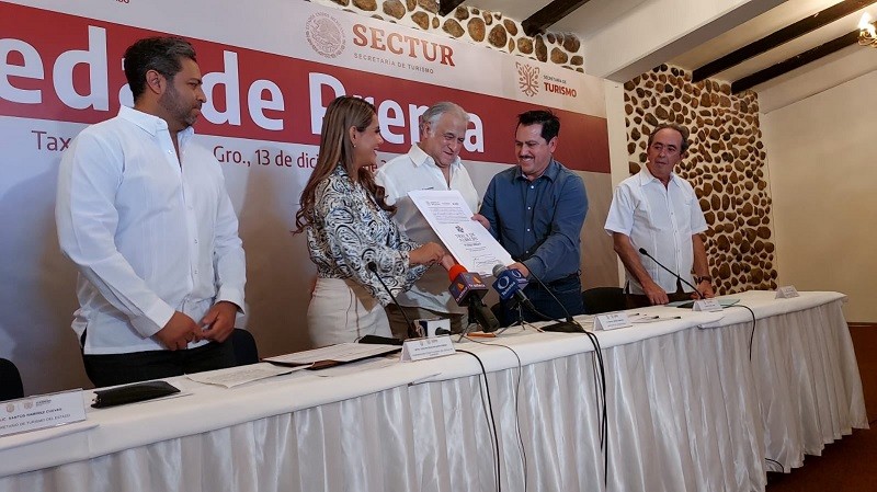 Miguel Torruco y Evelyn Salgado anuncian la “Down Hill Taxco” y la renovación del nombramiento como pueblo mágico