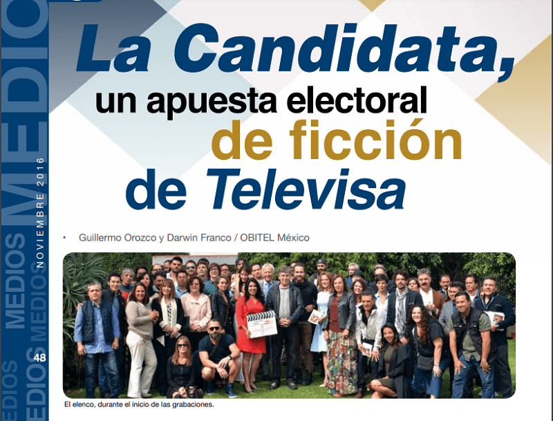 Protegido: La Candidata, una apuesta electoral de ficción de Televisa