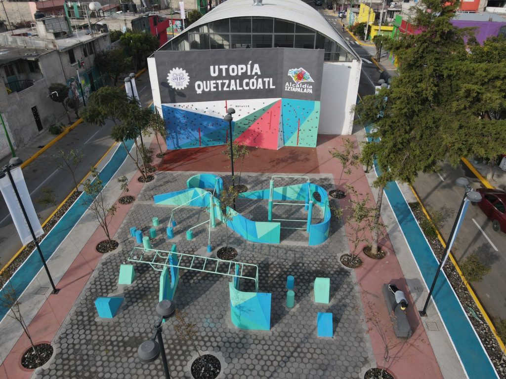 Inaugura Clara Brugada Utopía Quetzalcóatl