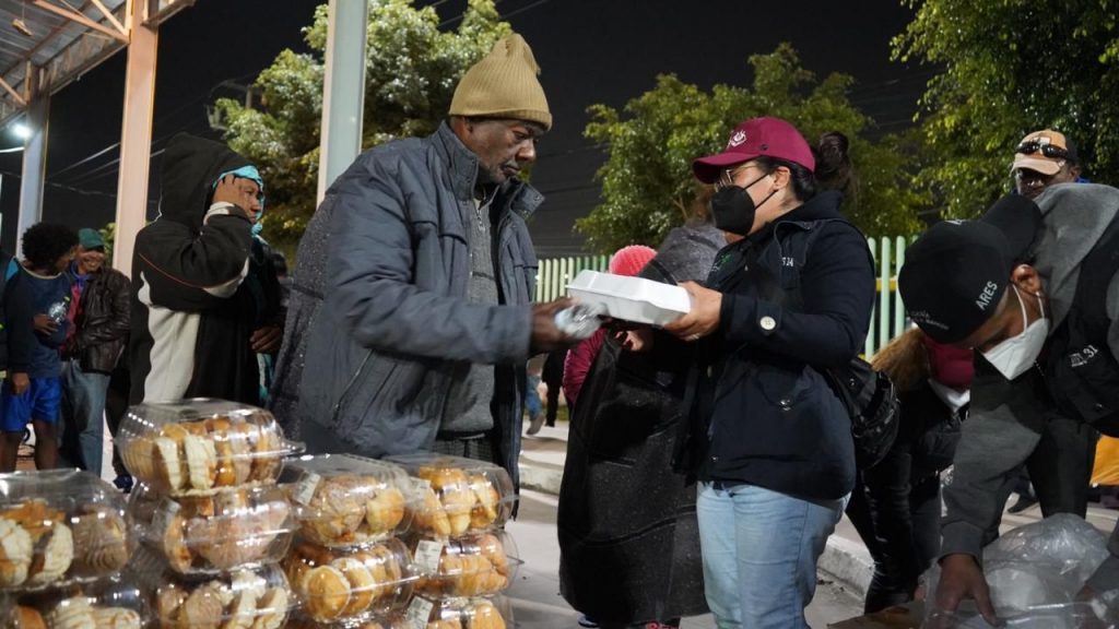 Reciben a Caravana Migrante en la Gustavo A. Madero