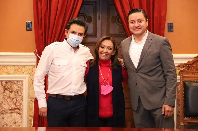 Trabajan Lorena Cuéllar y Zoé Robledo para perfeccionar el sistema de salud en Tlaxcala