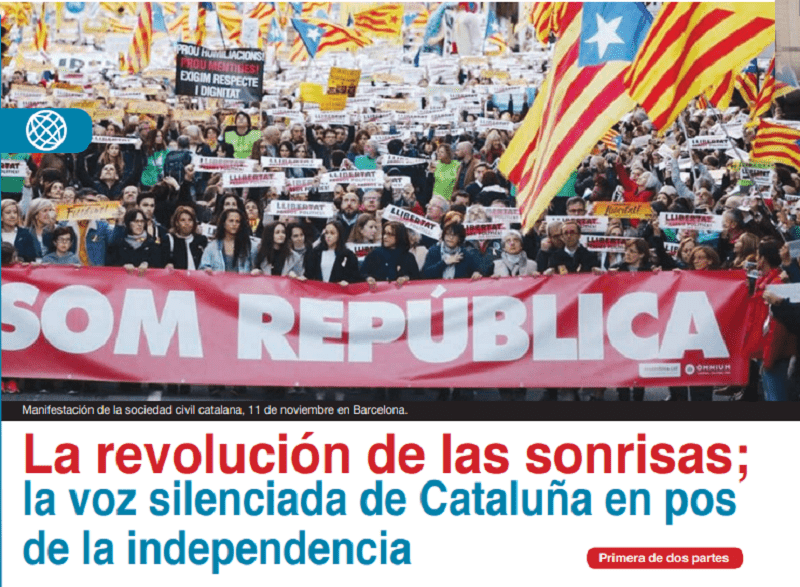 Protegido: La revolución de las sonrisas; la voz silenciada de Cataluña en pos de la independencia