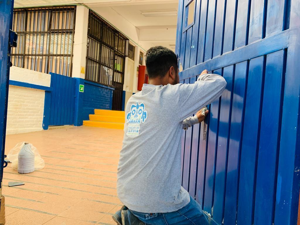 Xochimilco renueva y construye sanitarios inclusivos en escuelas