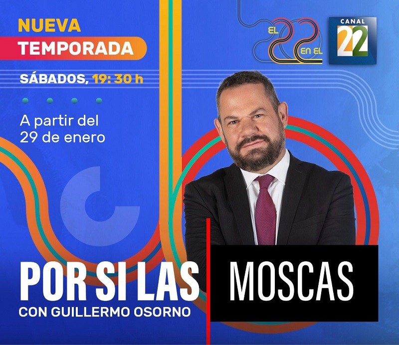 Por si las moscas Guillermo Osorno regresa con nueva temporada a Canal 22