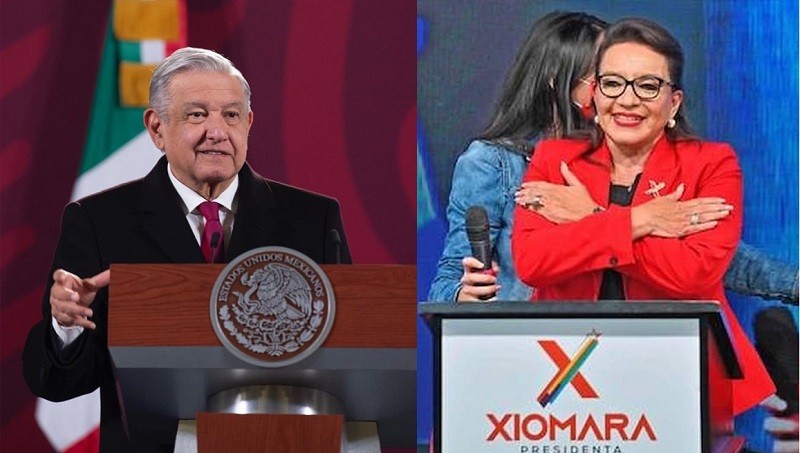 Adelanta AMLO que realizará gira por Centro y Sudamérica; recuerda triunfo de Xiomara Castro en Honduras