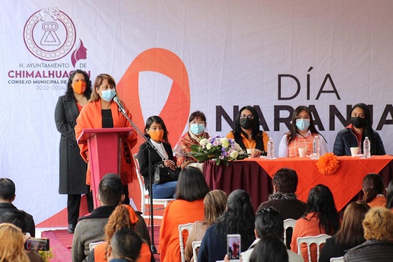 Arranca Chimalhuacán campaña para fomentar la cultura de la no violencia contra la mujer