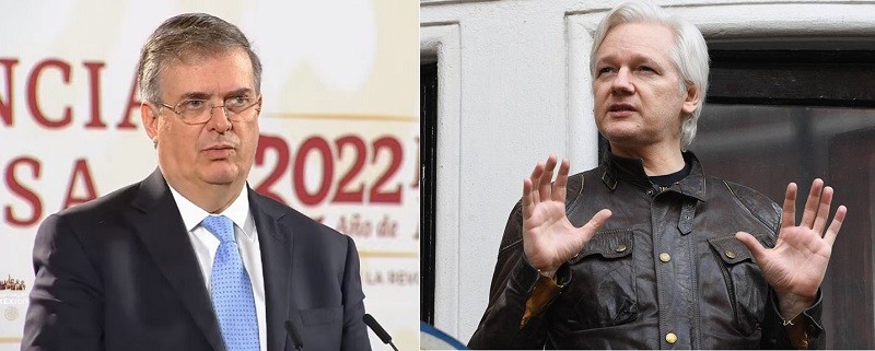 Confirma Marcelo Ebrard comunicación con defensa de Julian Assange para posible asilo