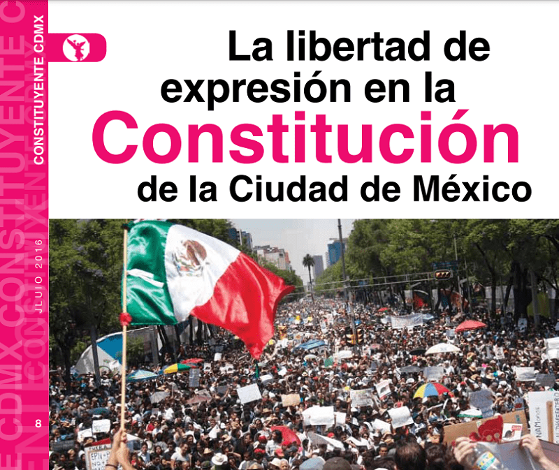 Protegido: La libertad de expresión en la Constitución de la Ciudad de México