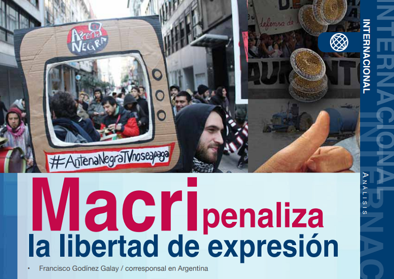 Protegido: Macri penaliza la libertad de expresión