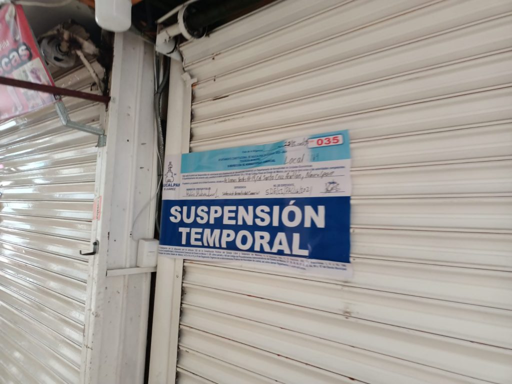 Suspende Naucalpan Locales