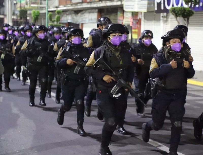 Ecatepec incrementa 150% la presencia de mujeres en la policía municipal
