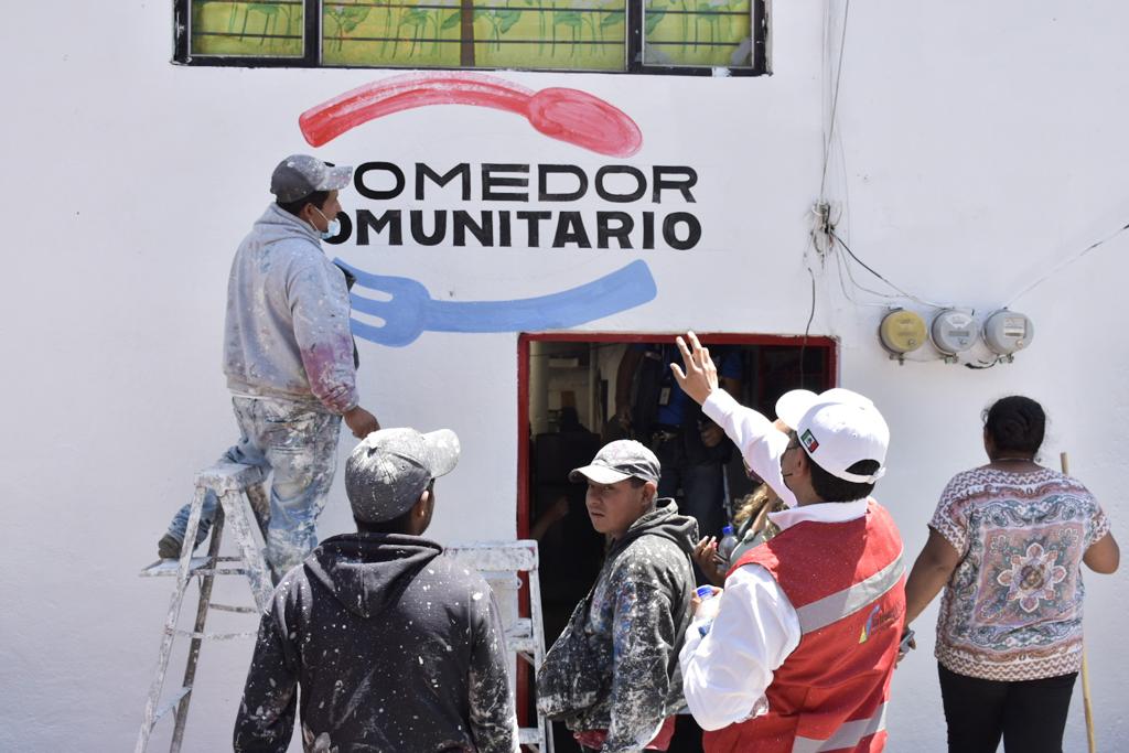 Rehabilitan comedores comunitarios en Tlalnepantla