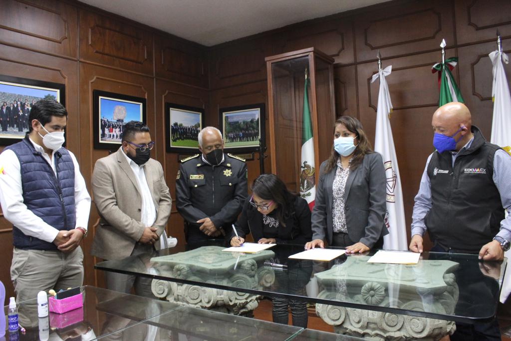 Gobierno de Chimalhuacán firma acuerdo para el desarrollo e implementación de programas, estrategias y acciones en materia de prevención social de la violencia y la delincuencia