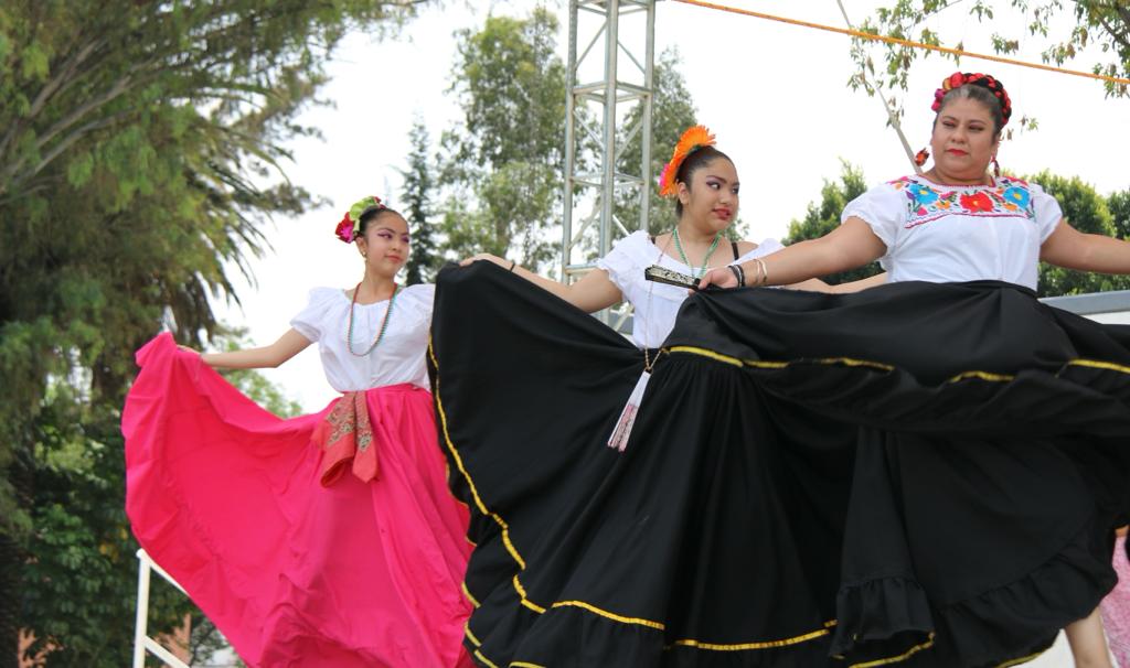 Zapata, presente en las estampas folclóricas de los Domingos Culturales en Iztacalco