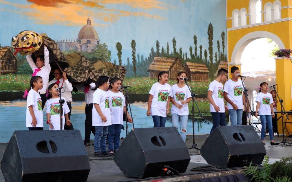 Niños promueven con música el cuidado de la fauna nativa de Xochimilco