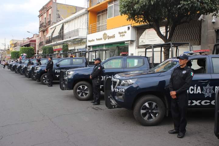 Nuevas patrullas en Texcoco vienen a reforzar la seguridad de todos los Texcocanos