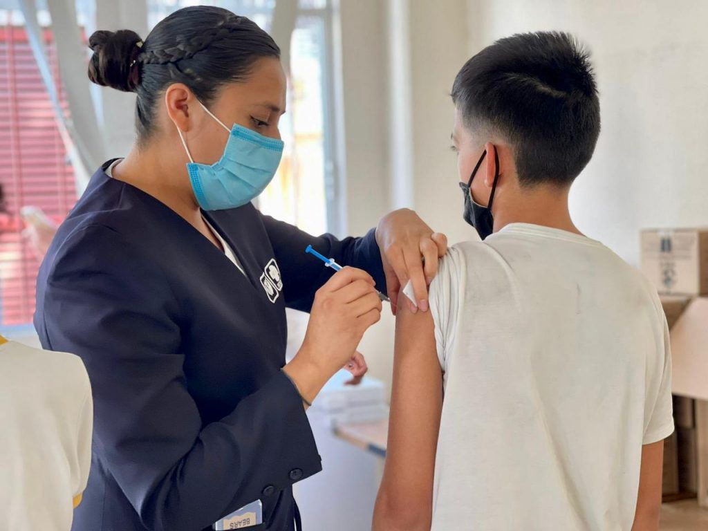 Arranca en Tláhuac Jornada de Vacunación contra Covid-19 para menores de 12 a 14 años