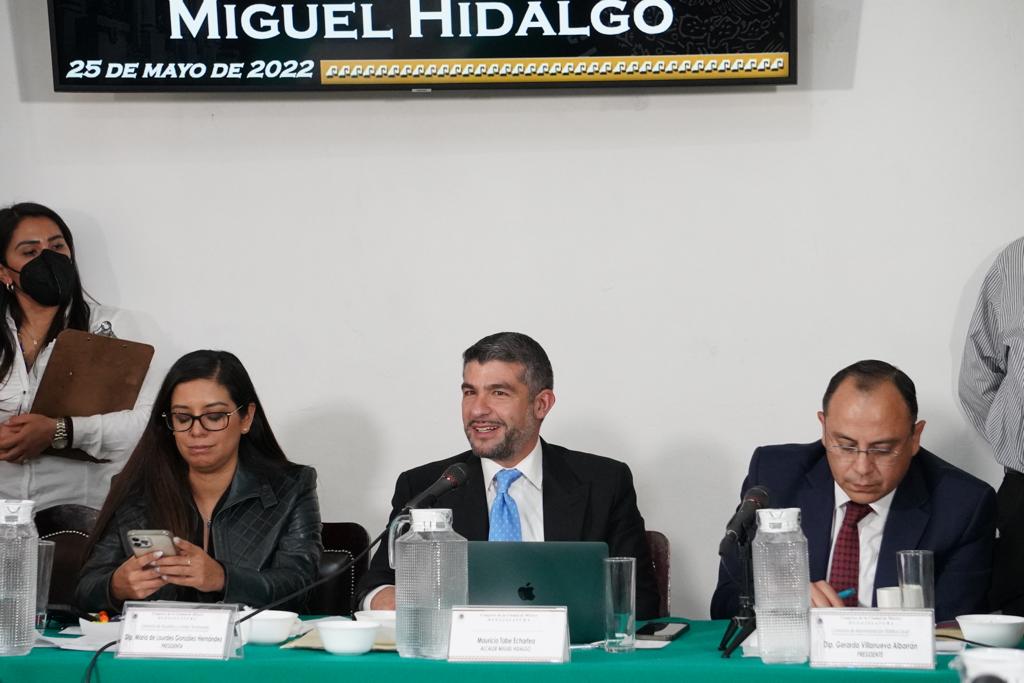 La percepción de seguridad en la Miguel Hidalgo ha mejorado, destaca Mauricio Tabe ante el Congreso