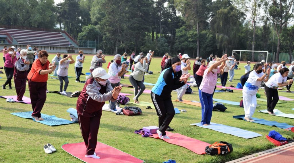 Yoga para adultos mayores en Xochimilco
