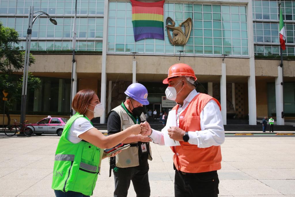 Realiza IMSS simulacro para fortalecer protocolos de protección civil frente a sismos