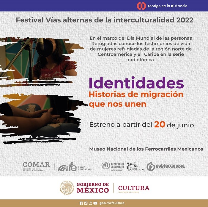 En el Día Mundial del Refugiado el Museo Nacional de los Ferrocarriles Mexicanos presenta “Identidades. Historias de migración que nos unen”