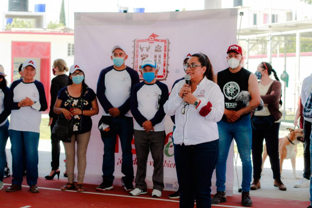 Gobierno de Texcoco rehabilita Deportivo en la Unidad las Vegas