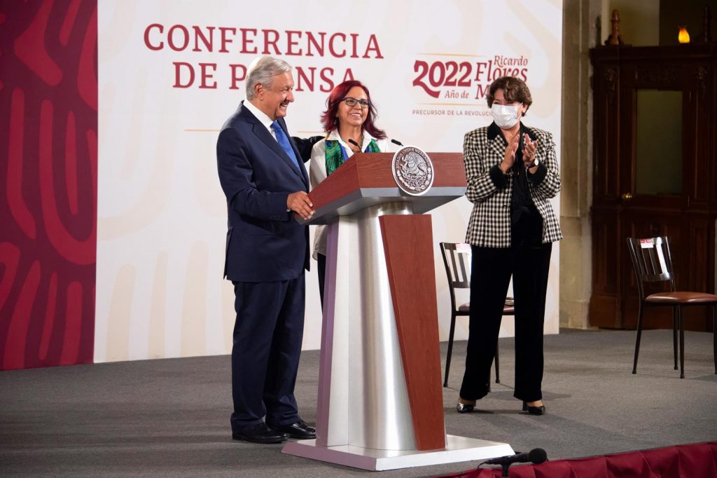 Presenta AMLO a Leticia Ramírez Amaya como nueva secretaria de Educación Pública