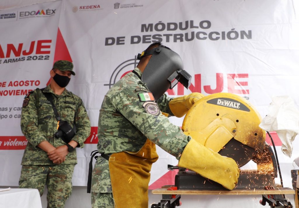 Ecatepec pone en marcha programa voluntario de Canje de Armas