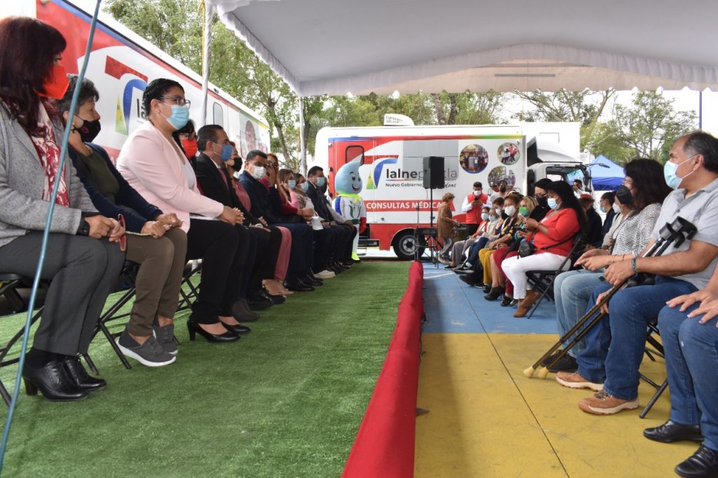 Gobierno de Tlalnepantla lleva de manera gratuita a Los Rosarios la «Carvana por tu Salud» totalmente gratis