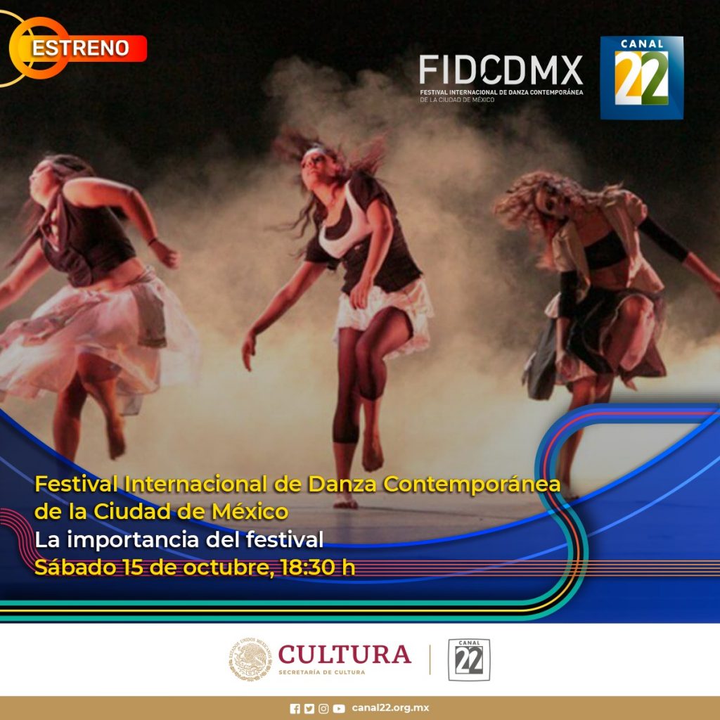 Festival Internacional de Danza Contemporánea de la Ciudad de México llega a Canal 22