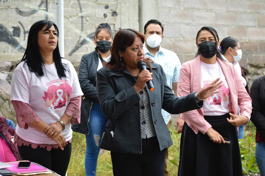 Gobierno de Chimalhuacán y el DIF Municipal previenen el cáncer de mama