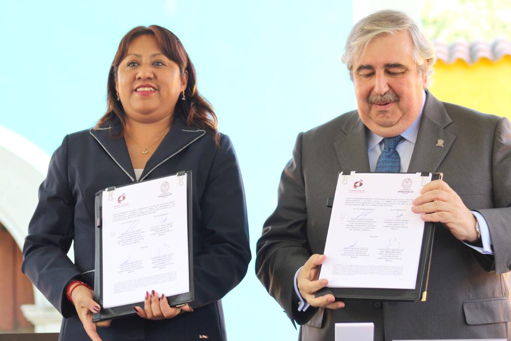 Firman convenio Chimalhuacán y Poder Judicial del Estado de México para erradicar violencia familiar