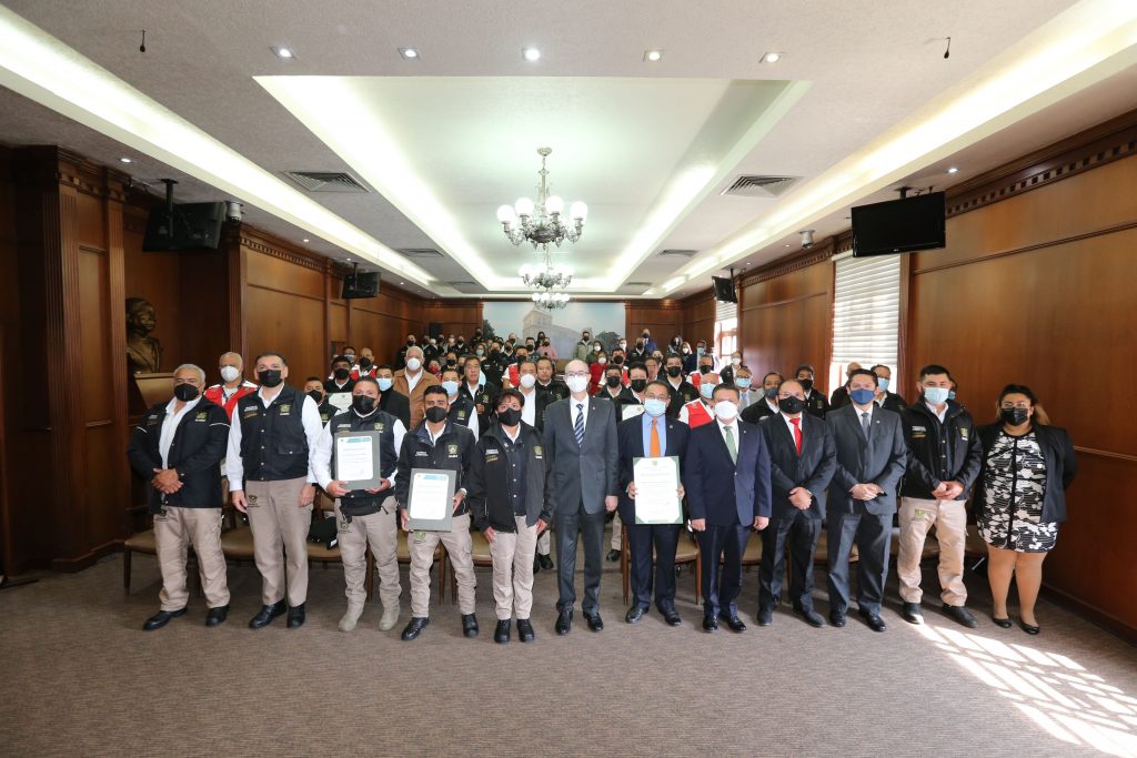 Reconoce UAEMéx labor de integrantes de seguridad universitaria; destaca su participación al proteger a la comunidad estudiantil