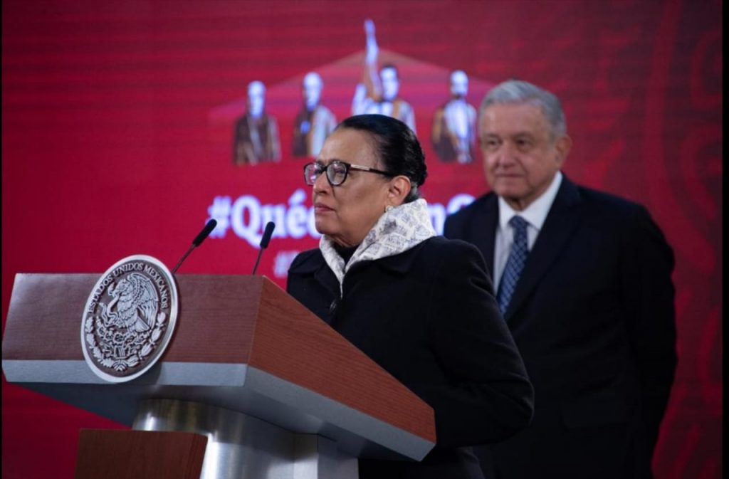 Construcción de la paz, asunto de Estado: Rosa Icela Rodríguez; señala “doble discurso” de legisladores
