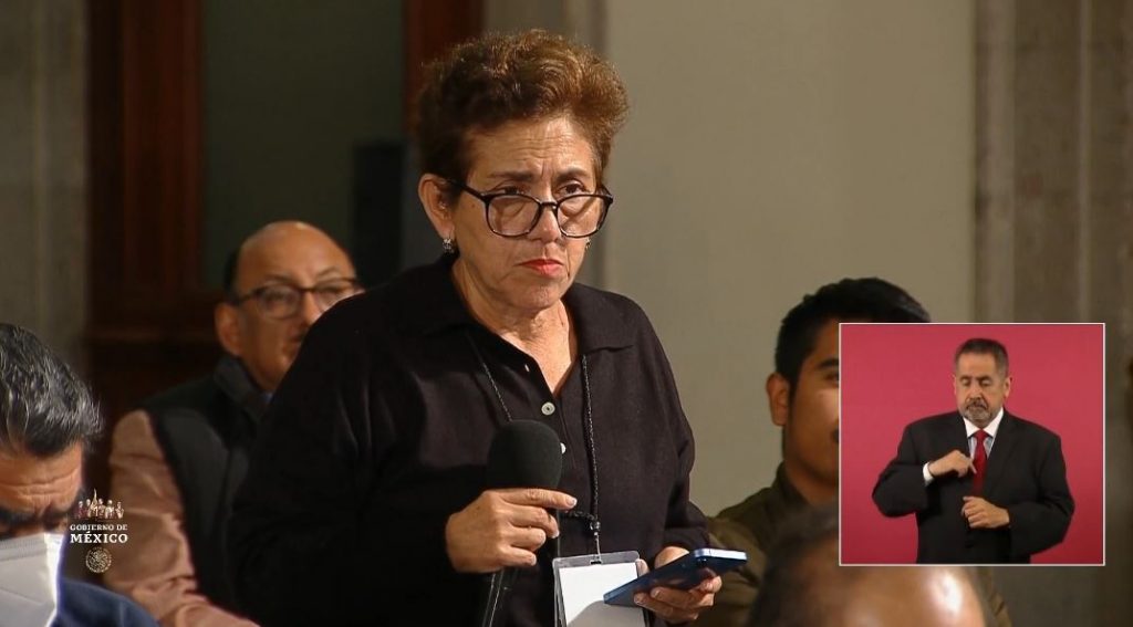 La periodista Susana Carreño agradece apoyo del Gobierno de México