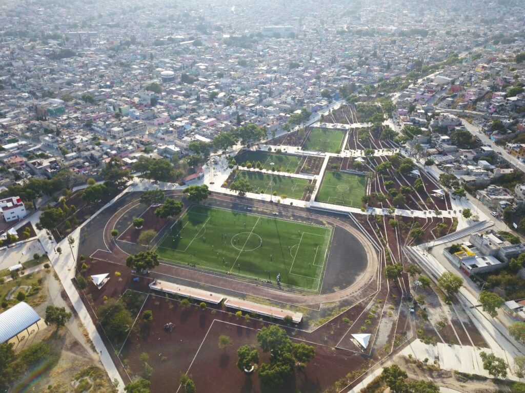 Destinan 185 millones de pesos para ampliar Parque Bicentenario en Ecatepec