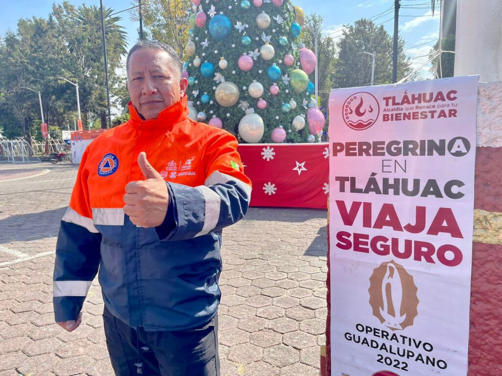 Alcaldía Tláhuac realiza operativo guadalupano 2022