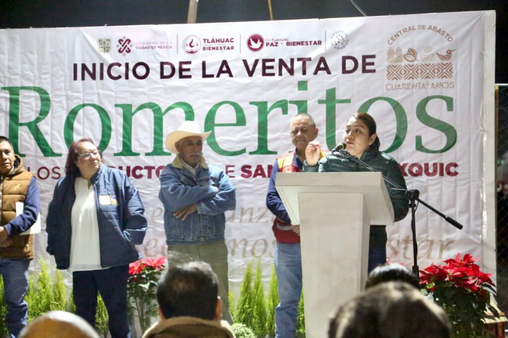 Tláhuac y Central de Abasto para apoyar a productores de romeritos