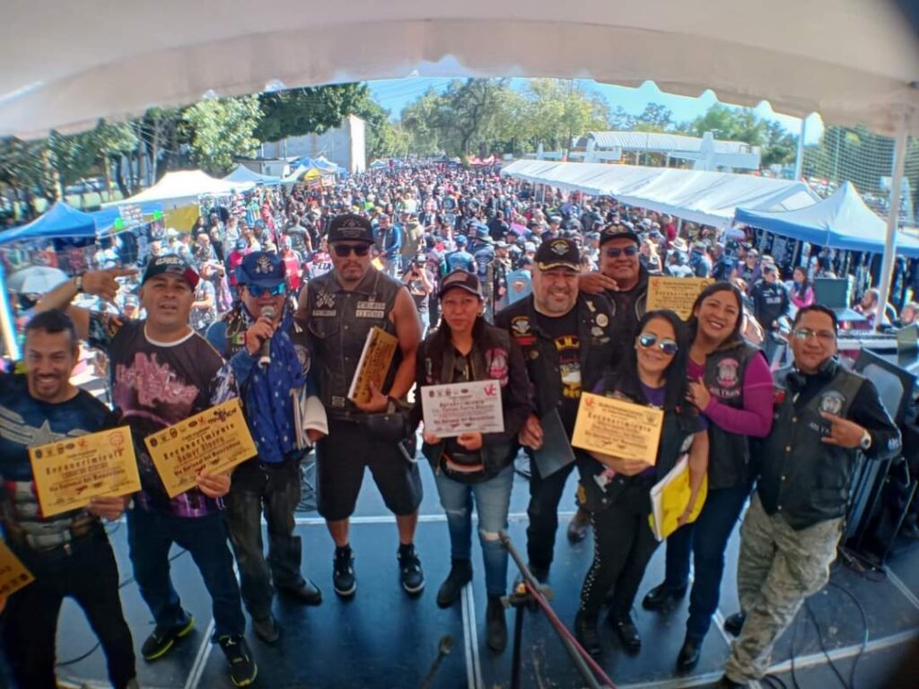 Celebra Parra Álvarez Día Nacional del motociclista con la consigna «Alto a la violencia contra las mujeres»