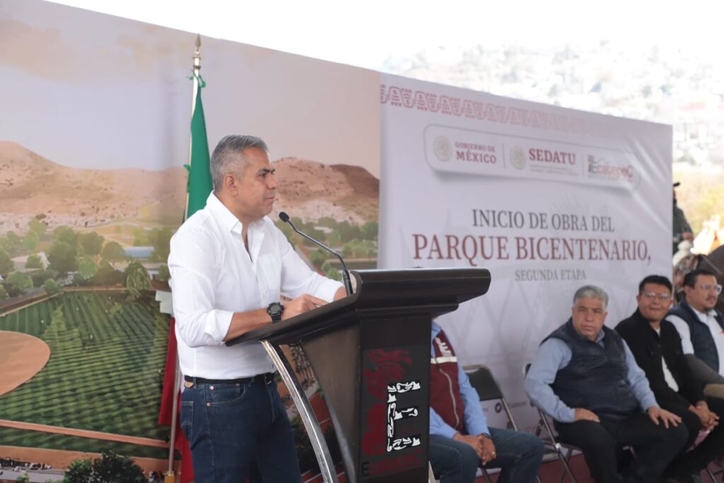 Destinan 294 millones de pesos para ampliar el Parque Bicentenario en Ecatepec