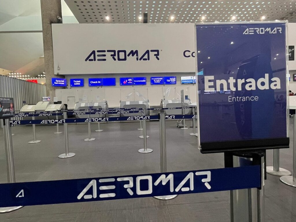 Cancela AICM servicios aeroportuarios a Aeromar; la empresa aérea anunció cese definitivo de operaciones