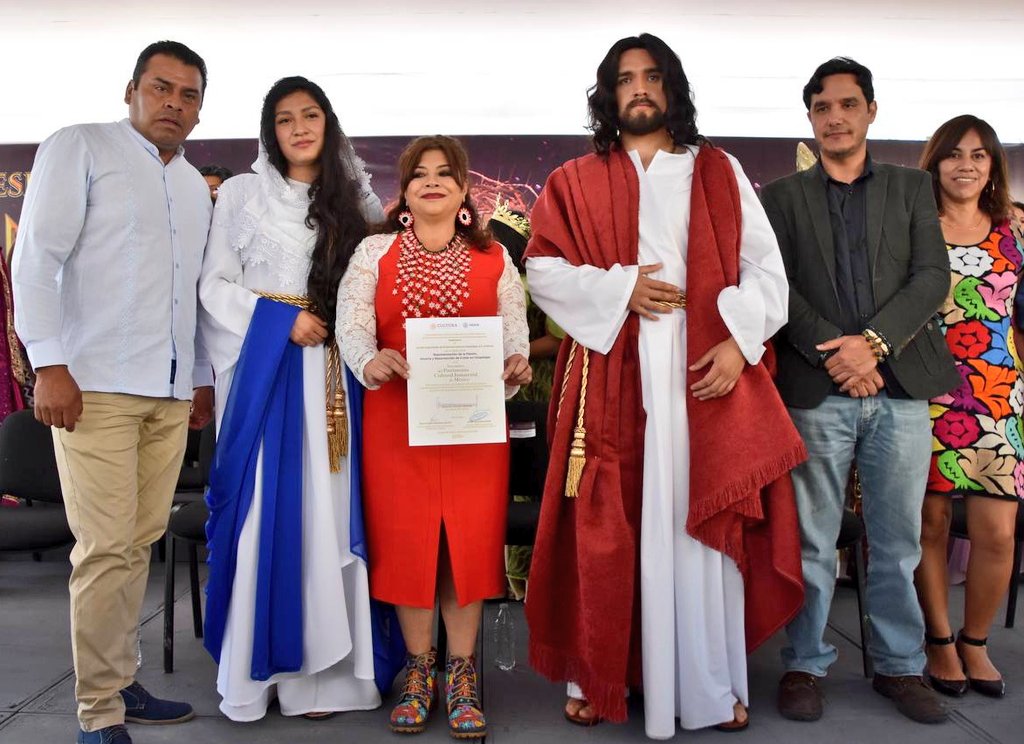 La representación de la Semana Santa en Iztapalapa es hoy Patrimonio Cultural Intangible de México: Clara Brugada