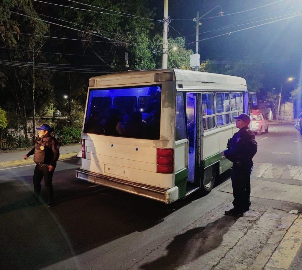 Inhibe Xochimilco delitos en transporte público