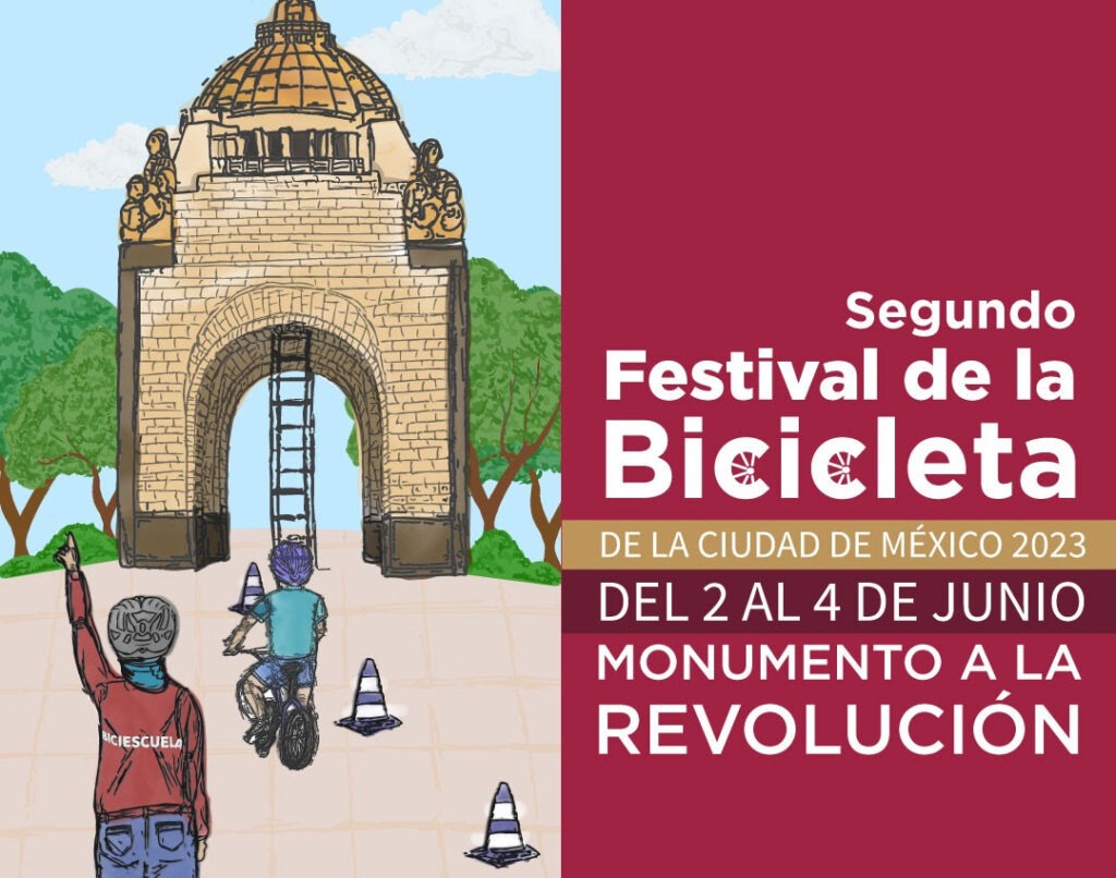 Invita Semovi al segundo festival de la bicicleta en la CDMX