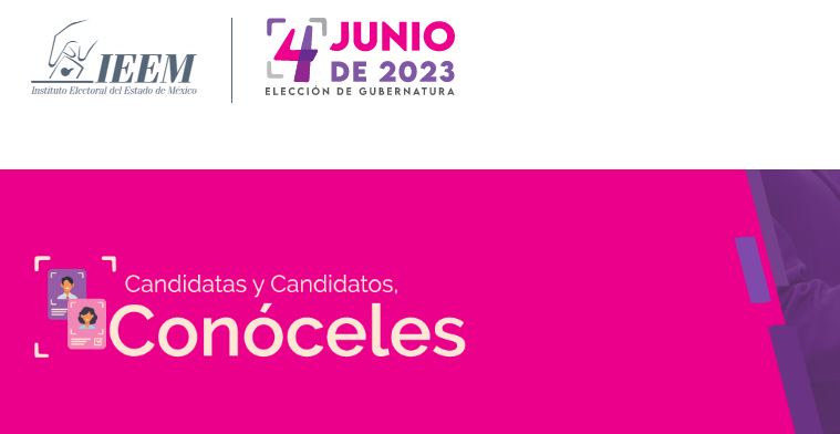 Invita IEEM a consultar plataforma «Candidatas y candidatos, conóceles»