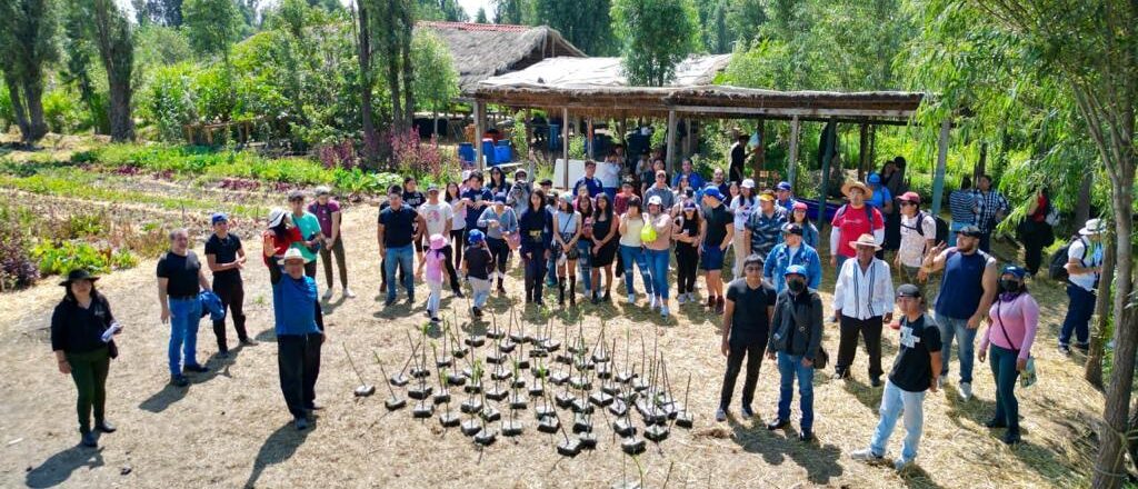 Participan jóvenes en jornada de reforestación de la agrupación «Reconstruyendo Xochimilco»