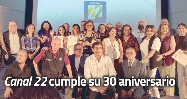 Canal 22 cumple su 30 aniversario