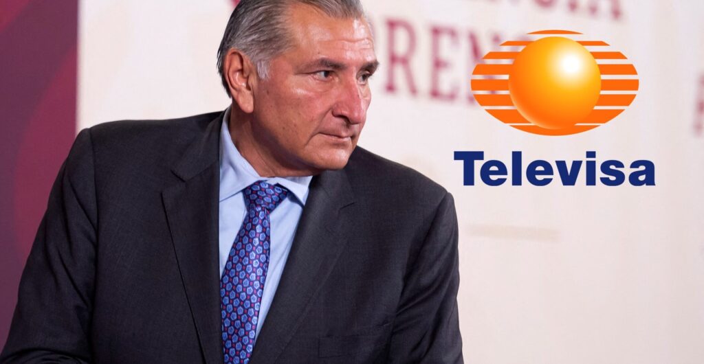 Televisa con todo contra Adán Augusto López
