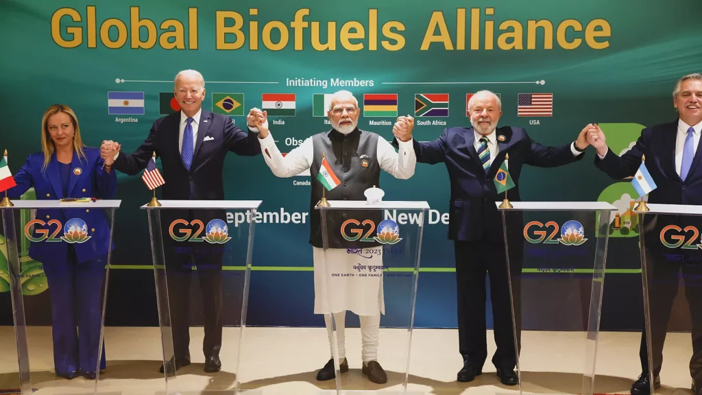 El G20 en Nueva Delhi: India pivote del globo