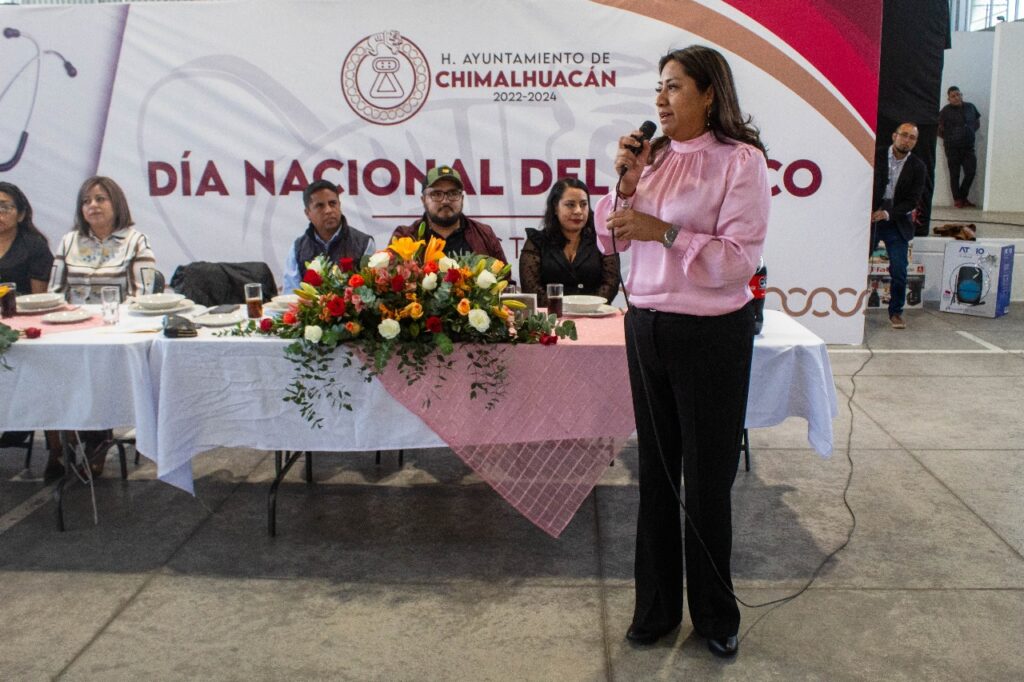 Chimalhuacán festeja el Día Nacional del Médico 